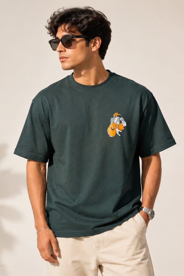 Down Shoulder T-Shirt