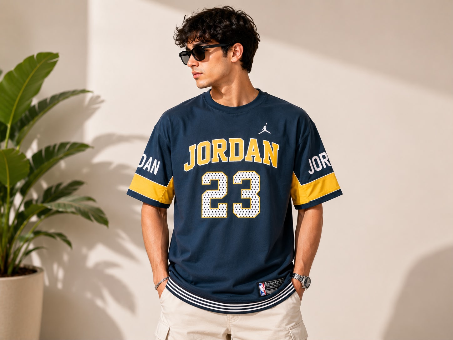 Down Shoulder T-Shirt