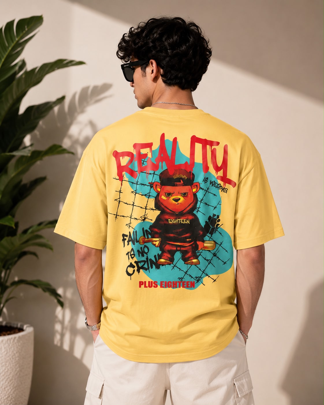 Down Shoulder T-Shirt - Image 2