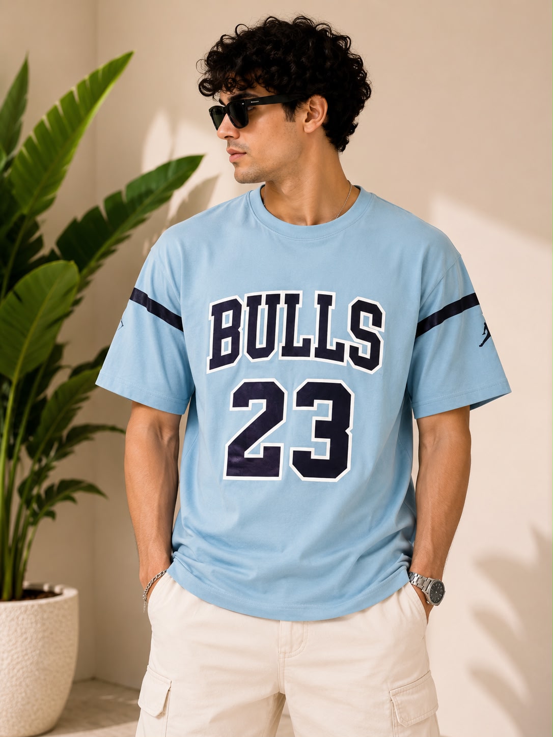 Down Shoulder T-Shirt