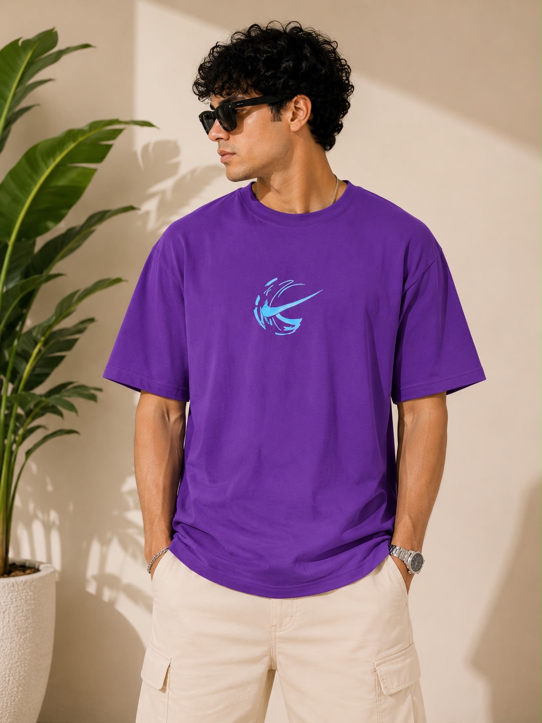 Down Shoulder T-Shirt