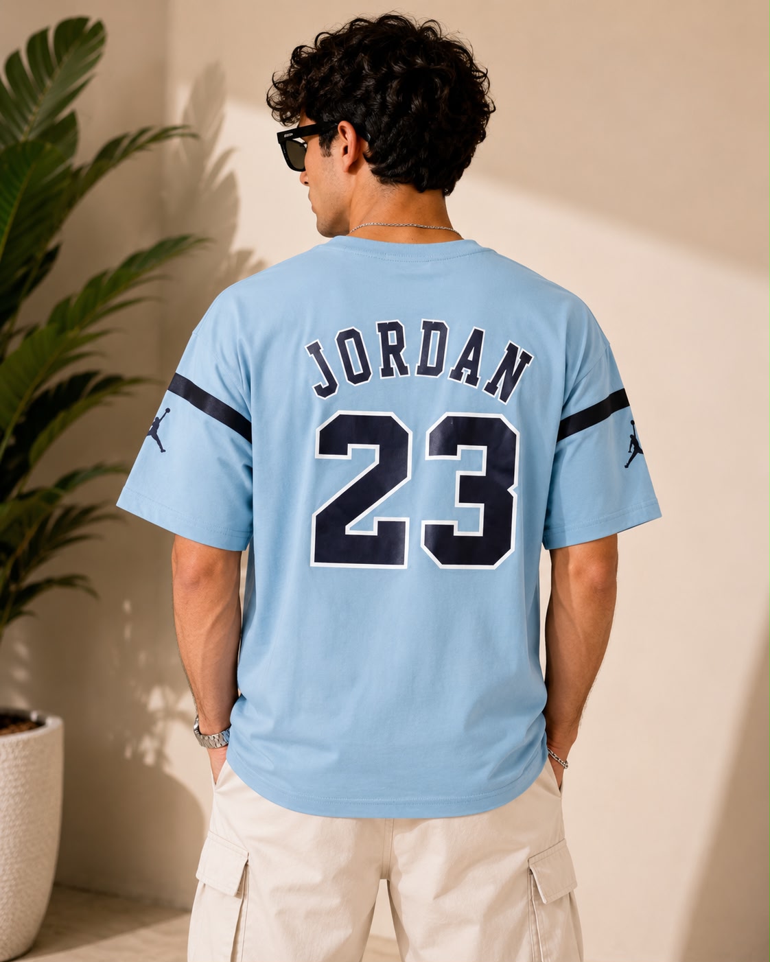 Down Shoulder T-Shirt - Image 2