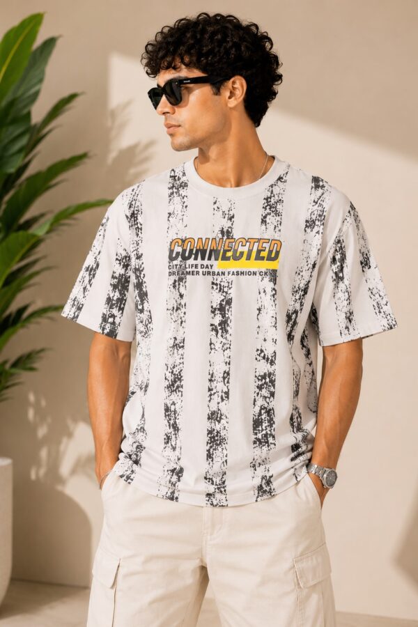 Down Shoulder T-Shirt