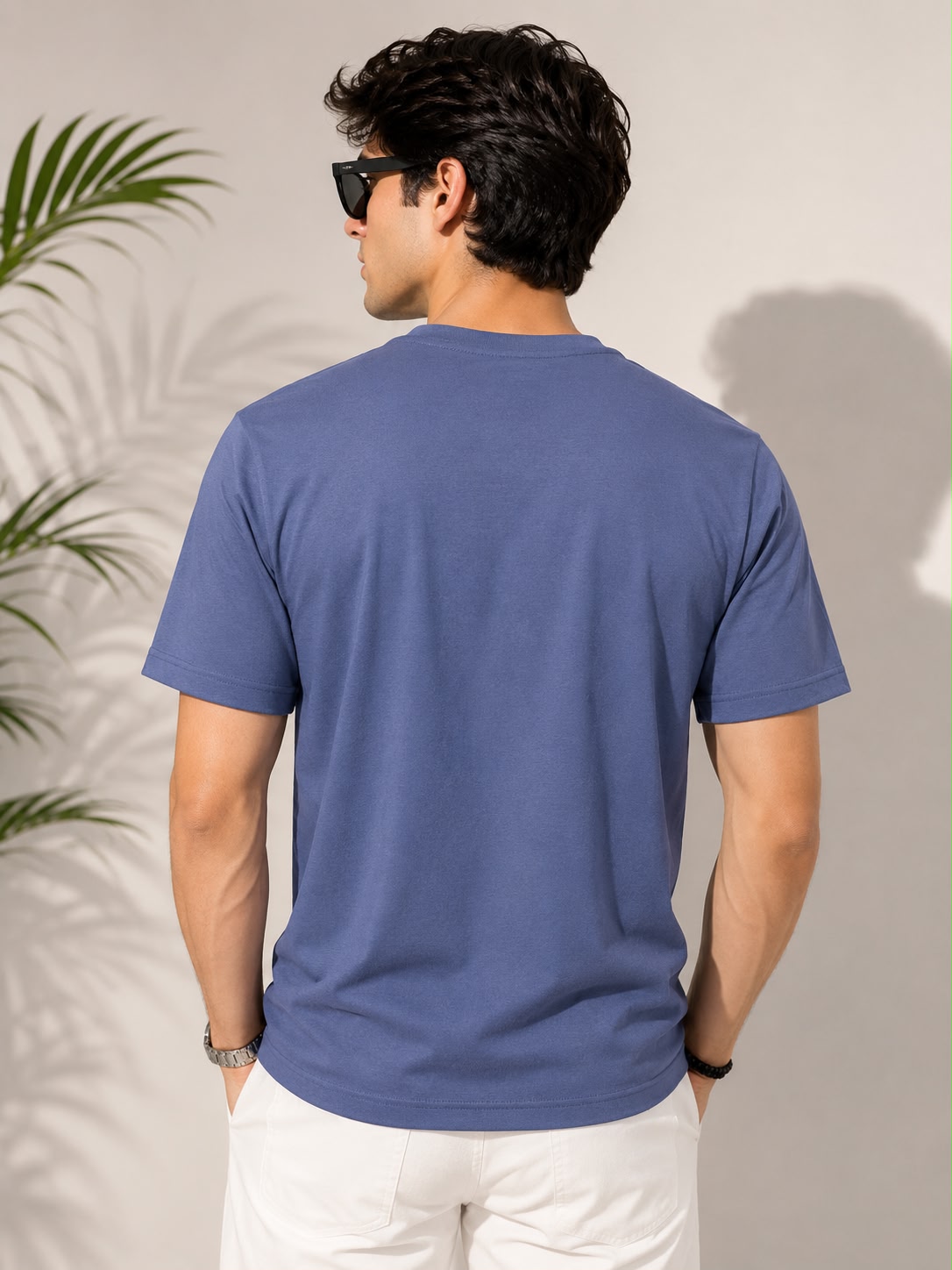 Down Shoulder T-Shirt - Image 2