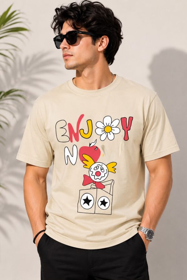 Down Shoulder T-Shirt