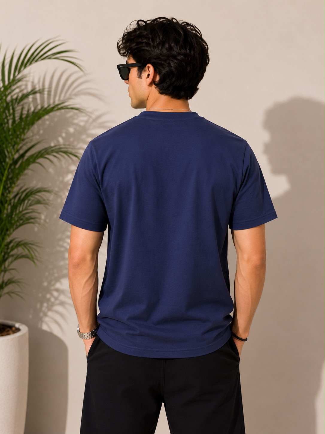 Down Shoulder T-Shirt - Image 2